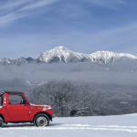 【WOMANブログ】八ヶ岳・野辺山高原で雪中クロワッサン！ジムニーで雪山登山へ（きえ）
